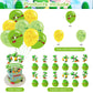 Yoshi Party Decorations,Yoshi Birthday Party Supplies Includes Banner - Cake Topper - 24 Cupcake Toppers - 18 Balloons