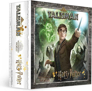 Harry Potter Talisman Board Game | Play as Harry, Dumbledore, Draco, Bellatrix and More | Collect Hallows to Defeat or Help Voldemort |