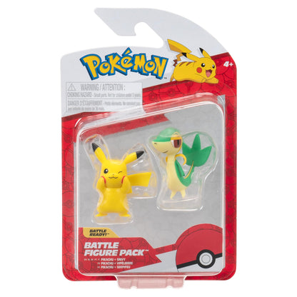 Pokémon Battle Figure First Partner 2 Pack (Snivy & Pikachu #8) W6
