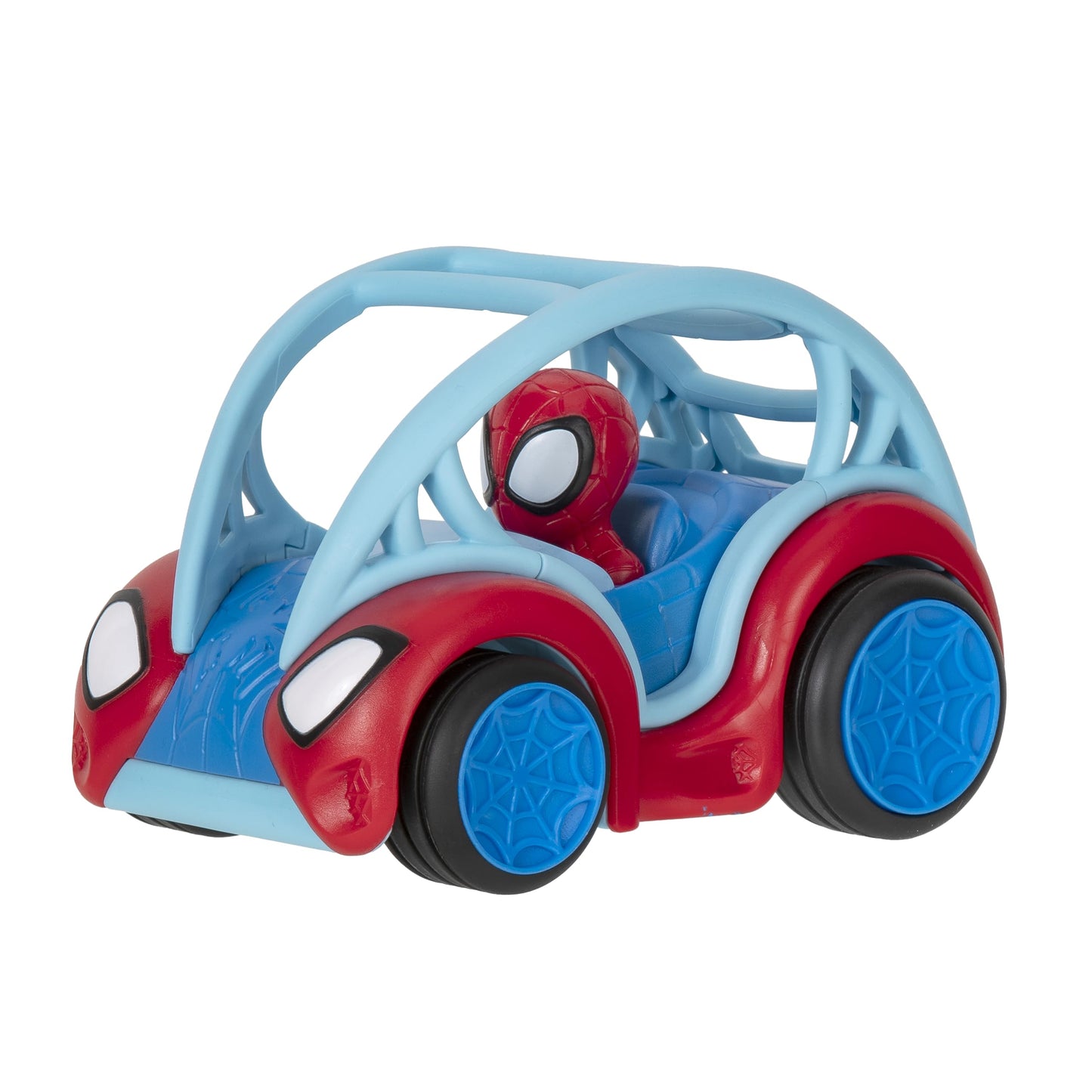 Marvel Amazing Friends Spidey Power Rollers - 15cm Car That Retracts and Turns - Toys Featuring Your Neighborhood Cool Spideys