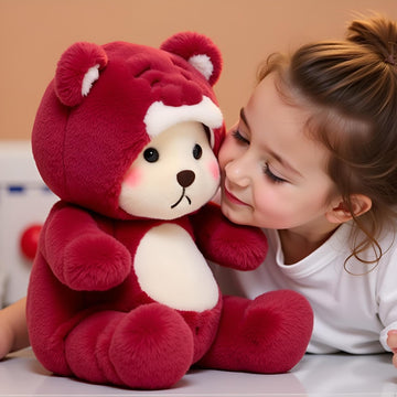 Ryttir Large Teddy Bear Plush - 15.7"Extra Soft Bear Stuffed Animal Hugging Pillow with Rotund Belly,Safety Nursery Decor & Sensory Comfort,Cuddle