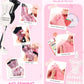 YEETIN Fashion Designer Kit for Girls - DIY Sewing & Arts Craft Kit with 5 Mannequins, Doll Clothes Making Set, Learn to Sew, Creative Gift for Girls