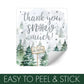 Baby It's Cold Outside Baby Shower Stickers, 32 Count