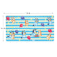 Bluey Bath Time Fun Set - Bath Finger Puppets, Vinyl Bath Mat, Step Stool