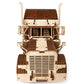 UGEARS Models 3-D Wooden Puzzle - Mechanical Heavy Boy Truck VM-03 Wooden Model Kit for Adults and Teens