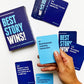 Best Story Wins | A Party Game of Juicy Conversation Starters | Ages 17+