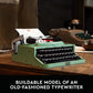 Lego Ideas Typewriter 21327 Building Set for Adults, Collectible Retro Display Model, Creative Hobbies Unique Gift Idea