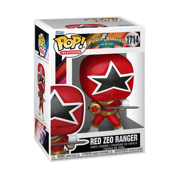 Funko Pop! TV: Power Rangers Zeo - Red Zeo Ranger - Collectable Vinyl Figure - Gift Idea - Official Merchandise - Toys for Kids & Adults - TV Fans