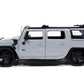 Jada Toys Just Trucks 1:24 2003 Hummer H2 with Rack Die-cast Car Grey, Toys for Kids and Adults, 32310