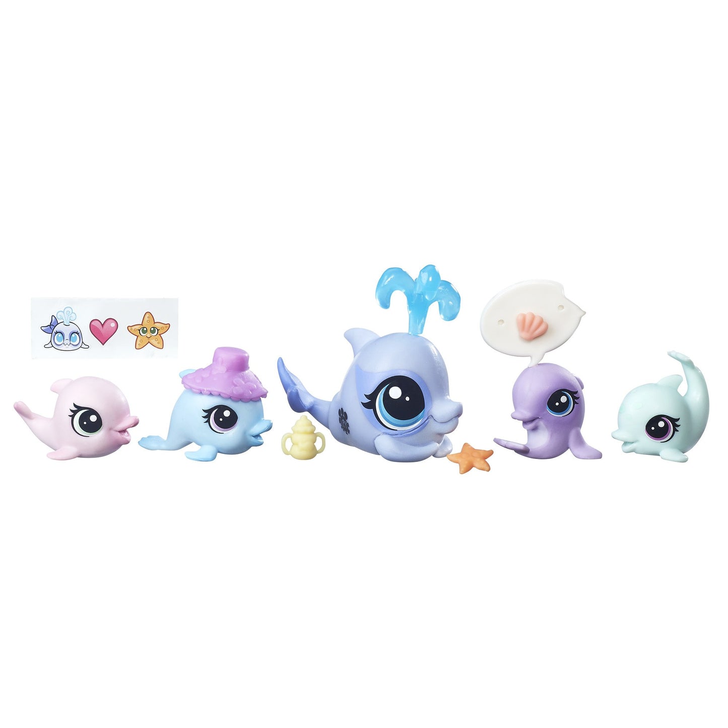 Littlest Pet Shop Dolphin Family