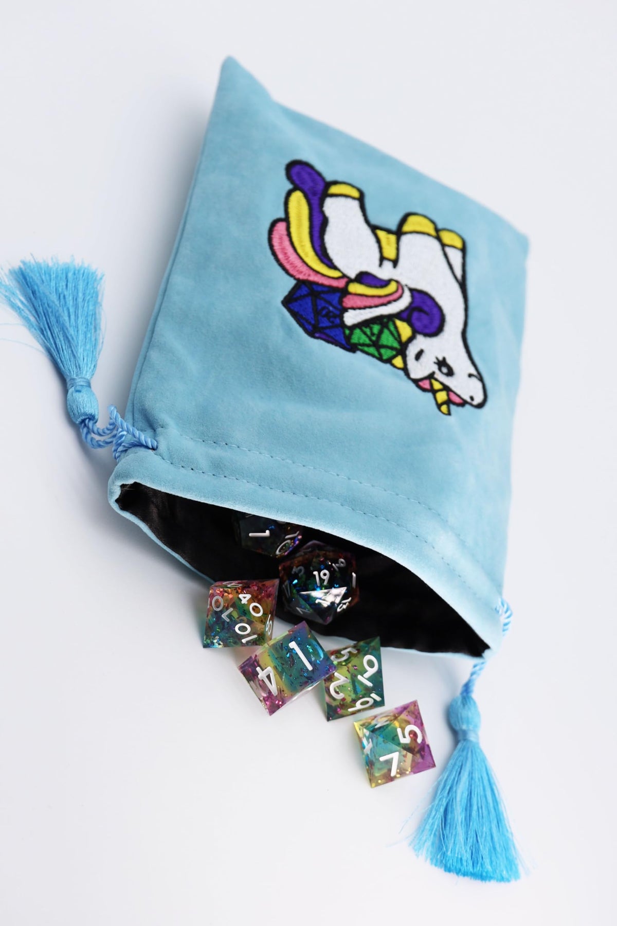 Foam Brain Games Dice Bag - Sparkles the Unicorn