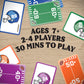 TOUCHDOWN The Card Game - Fast-Paced, Football Themed Card Game that Anyone Can Play, 2-4 Players, Fun Card Games for Adults, Kids, Families and Game