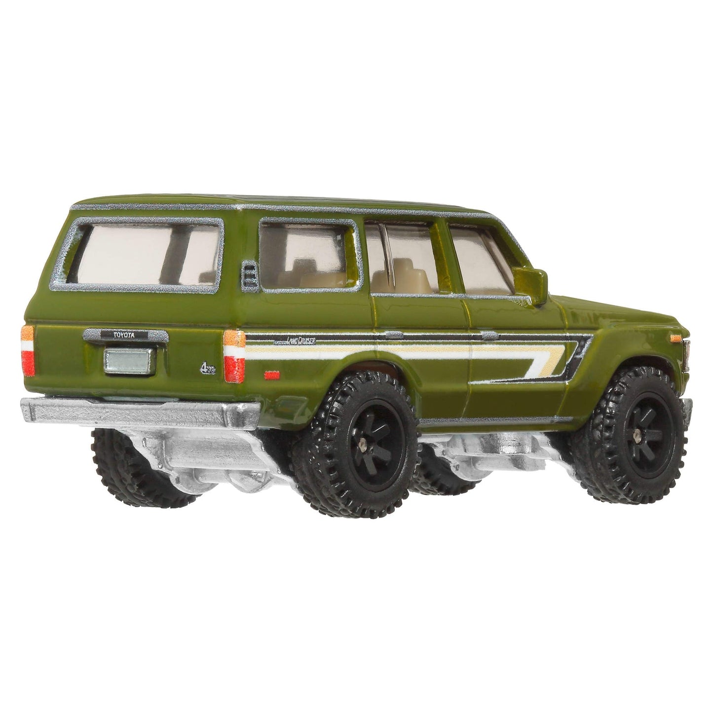 Hot Wheels Premium Car Culture Collectible Toy Car, 1:64 Scale Die-Cast Toyota Landcruiser FJ60, Terra Trek Vehicle with Real Riders Tires
