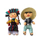 Mexican RAG Doll, 10 Piece Set, Handmade Doll, MUNECA LELE, Mix