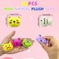 PPXMEEUDC 36PCS Mini Stuffed Animal Plush Toys 36 Styles Cute Small Stuffed Animals for Party Favors Treasure Box Prizes Claw Machine Carnival Goodie