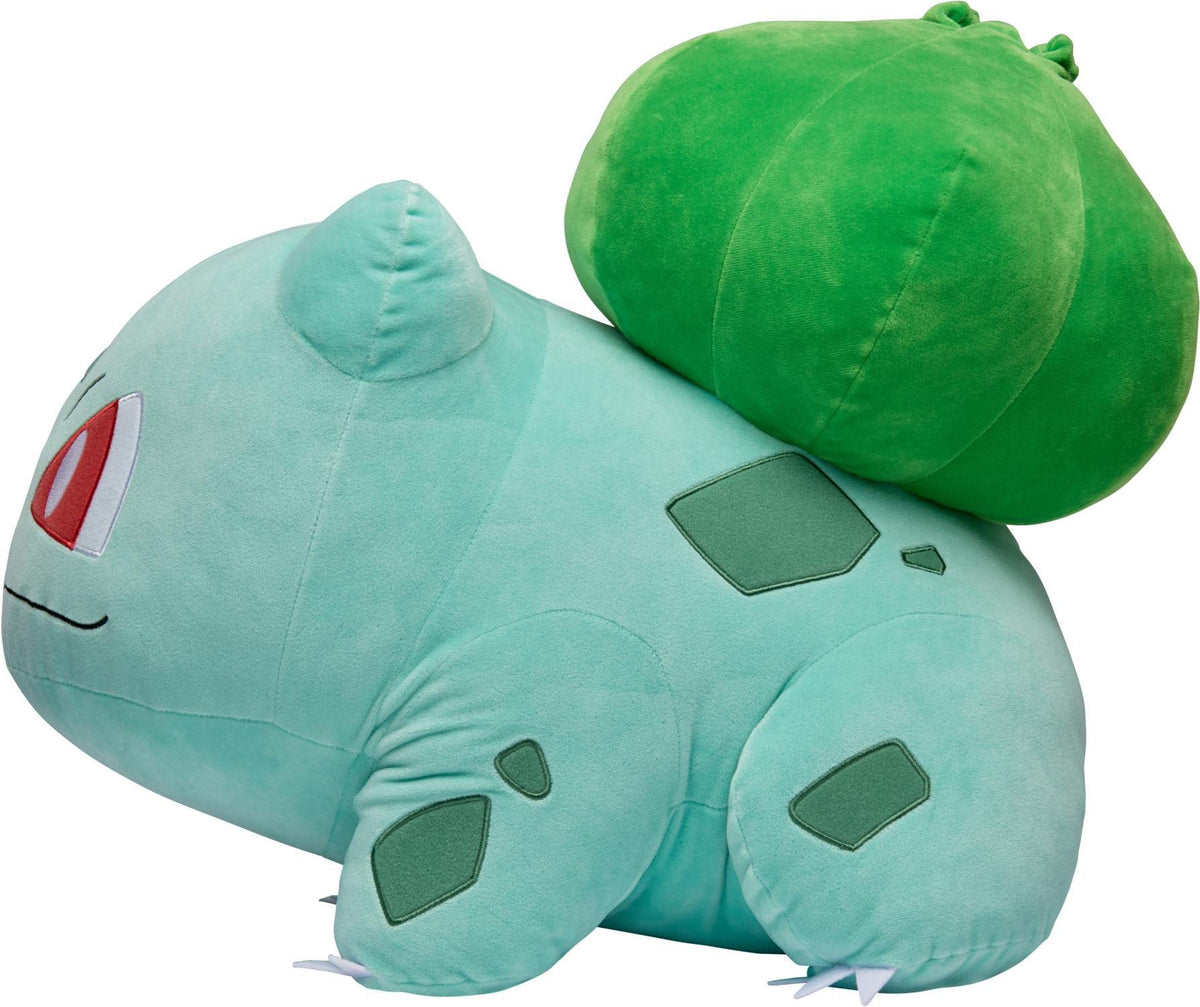 PoKéMoN 36990 Pokemon Plush BO97466, Bisasam Giant Plush Toy (60 cm), Realistically Designed Super Soft Plush Toy for Cuddling and Loving, Standard