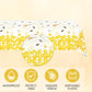 Bee Birthday Party Decorations 41Pcs Bumblebee Themed Tableware Set Include Bee Paper Plates Napkins Tablecloth, for Baby Shower Gender Reveal Kids