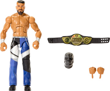 Mattel WWE Elite Action Figure & Accessories, Series #122 Set, 6-inch Collectible Andrade with 25 Articulation Points & Swappable Hands