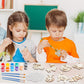 Glintoper 30 Wooden Magnet Painting Craft Kit, Paint Your Own Easter Art and Craft Supplies, Basket Stuffers Party Favors for Boys Girls, Classroom