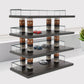 4-Tiers Model Car Display Case, 1/64 Scale Hot Diecast Wheels Display Case Toy Car Storage, Small Parking Garage Diorama Children's Birthday Presents