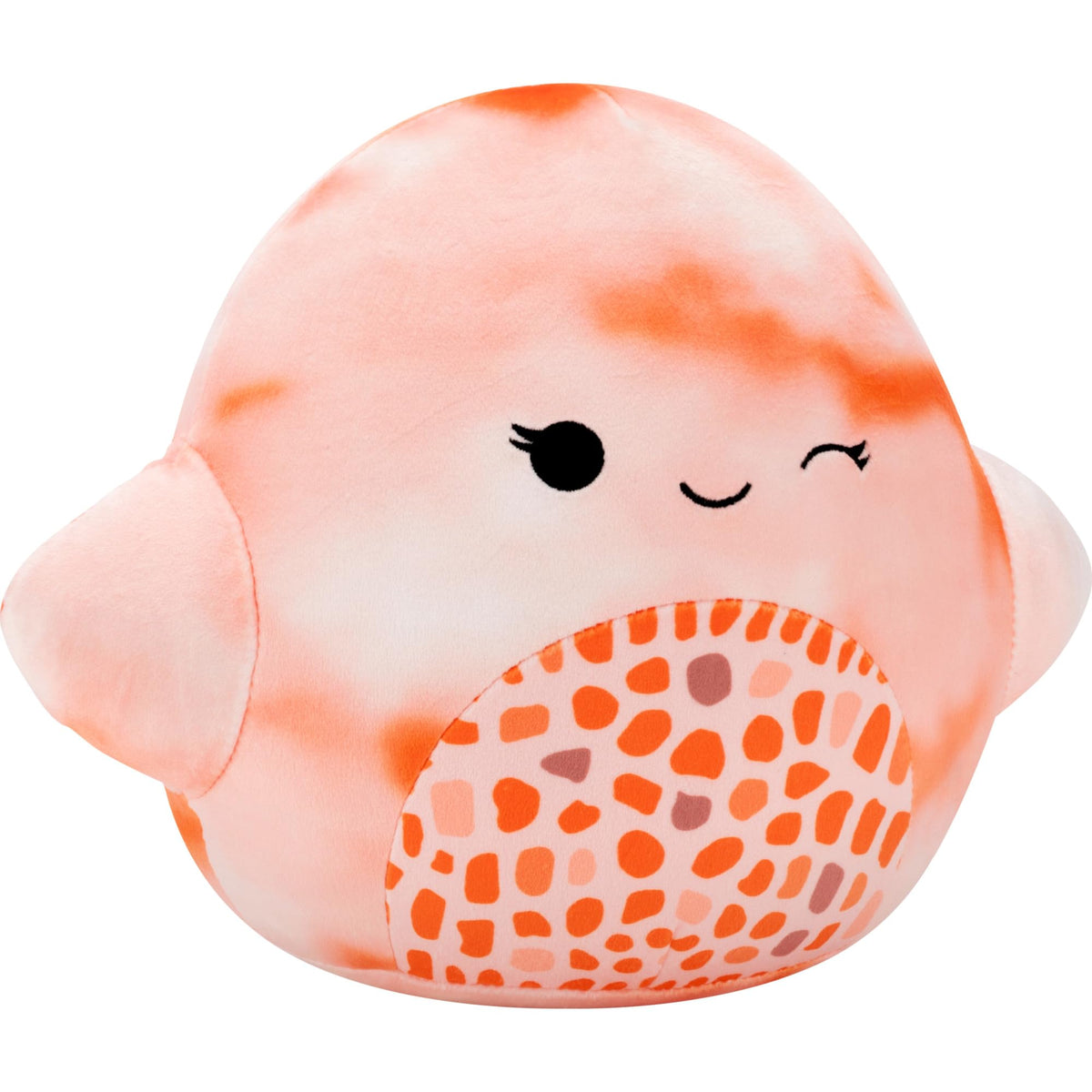 Squishmallows Original 8in Livvy the Winking Orange Marble Starfish - Official Jazwares Plush (Little)