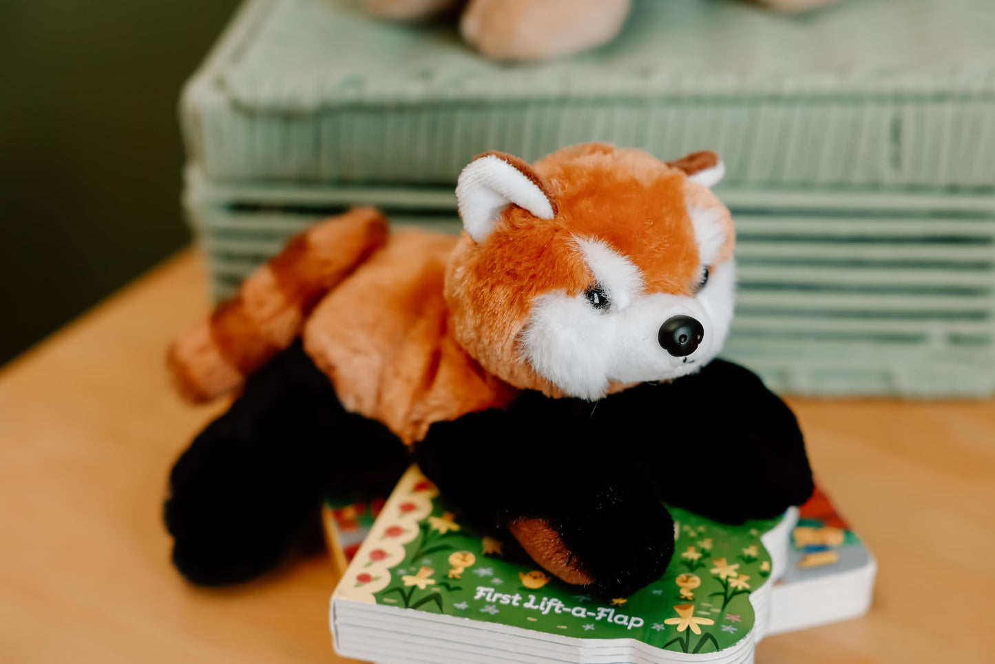 The Petting Zoo Red Panda Stuffed Animal, Gifts for Kids, Wild Onez Zoo Animals, Red Panda Plush Toy 9 inches