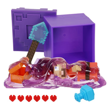 Treasure X Minecraft Caves & Cliffs Multi Pack. Overworld Minecraft Characters. Mine, Discover & Craft with 10 Levels of Adventure & 12 Mine & Craft