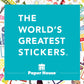 Paper House Productions Set of 6 Shiny Foil Enamel Effect Sticker Sheet for Crafts, Scrapbooking & Collecting - Koala Love