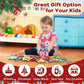 ROMDS Magnetic Tiles, Magnetic Building Blocks for Kids Ages 3+ and STEM Magnet Toys, Clear Magnet 3D Blocks Construction Playboards for Boys & Girls
