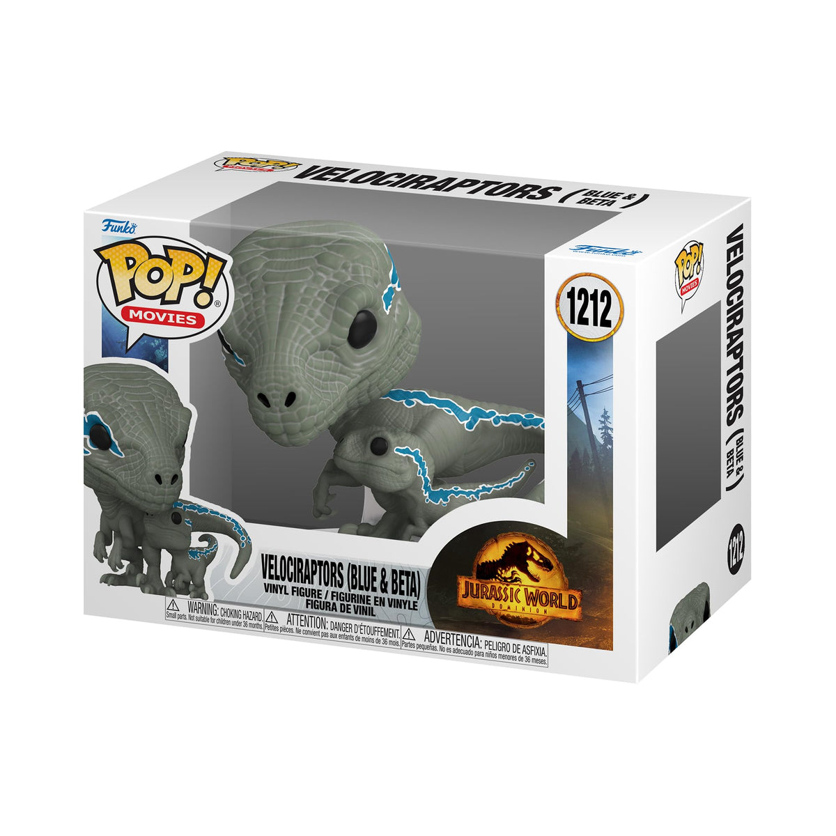 Funko POP! & Buddy: Jurassic World Dominion - Blue & Beta