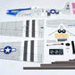 DW Hobby Remote Control 3D EPP Sports 1.0M Airplane P-51 Fighter for Adults Need to Assemble (E4501)