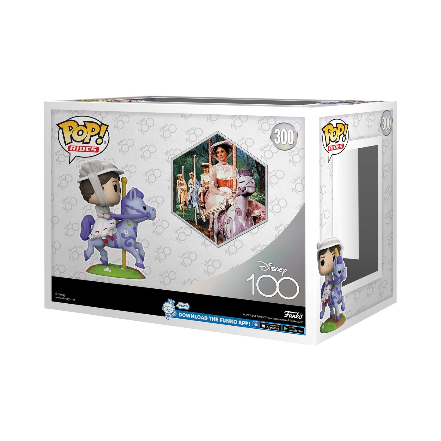 Funko POP! Disney: Disney 100 - Mary Poppins - Collectable Vinyl Figure - Gift Idea - Official Merchandise - for Kids & Adults - Movies Fans - Model