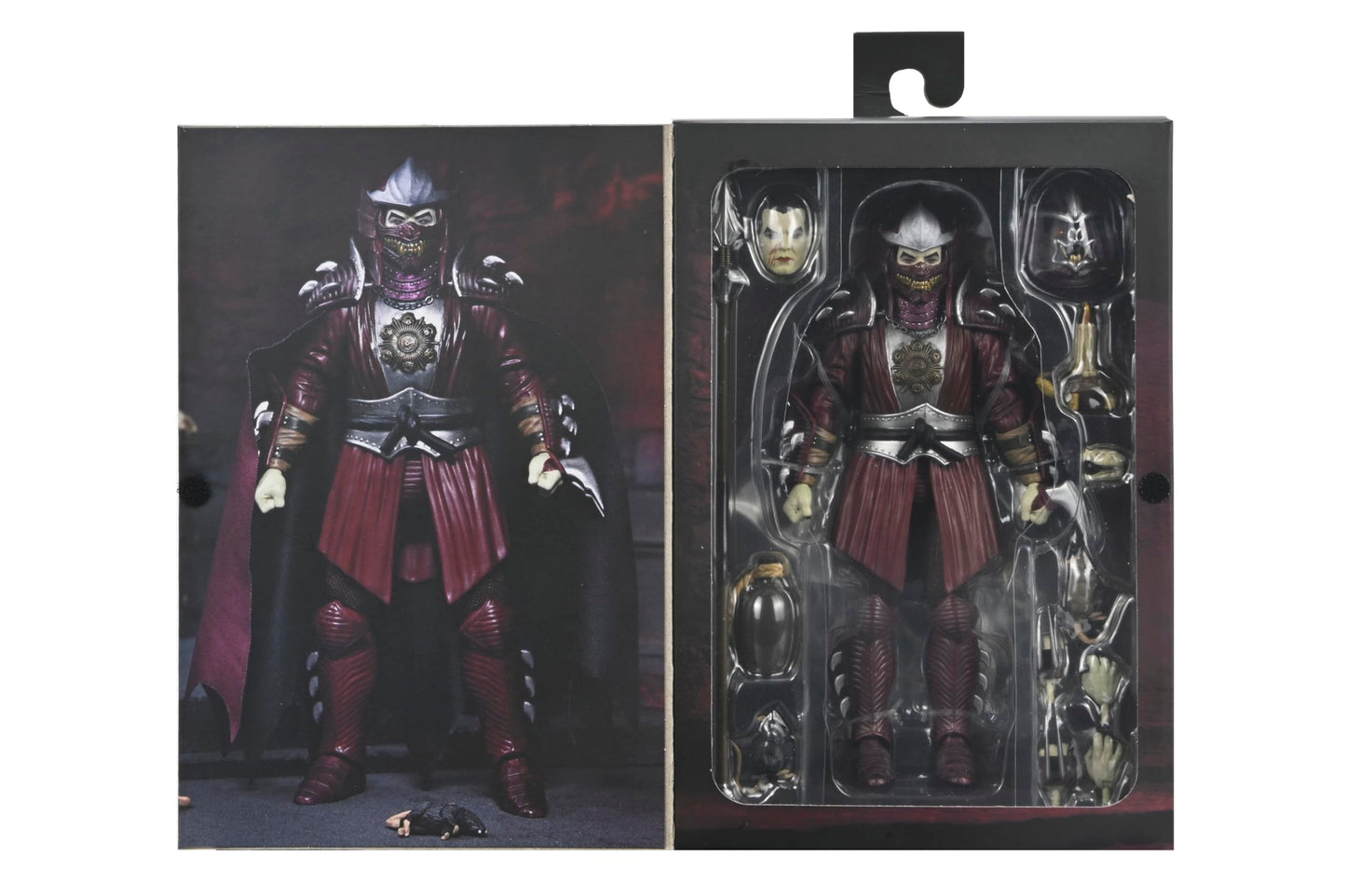 NECA Universal Monsters x Teenage Mutant Ninja Turtles 7" Scale Shredder as Dracula Crimson Figure