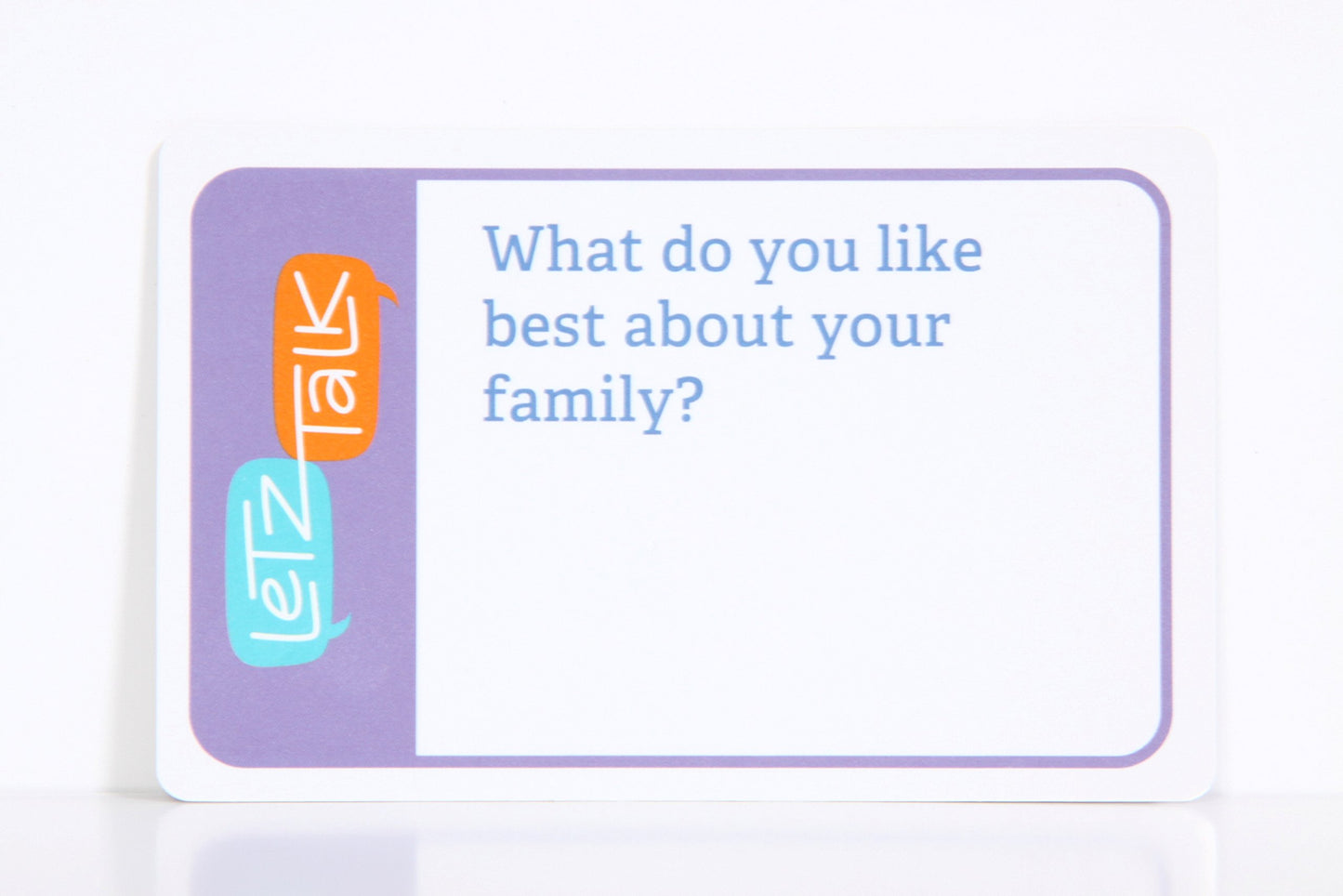 Letz Talk Conversation Cards for Kids with Autism or Aspergers - Learning & Education Toys, Conversation Starters, Autism Communication Cards for Kids