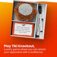 Tipsy Chicken Tiki Knockout: Bluff Your Way to Victory - Team Building & Party Board Games - Bluffing Trivia Game for Friends & Family Game Night