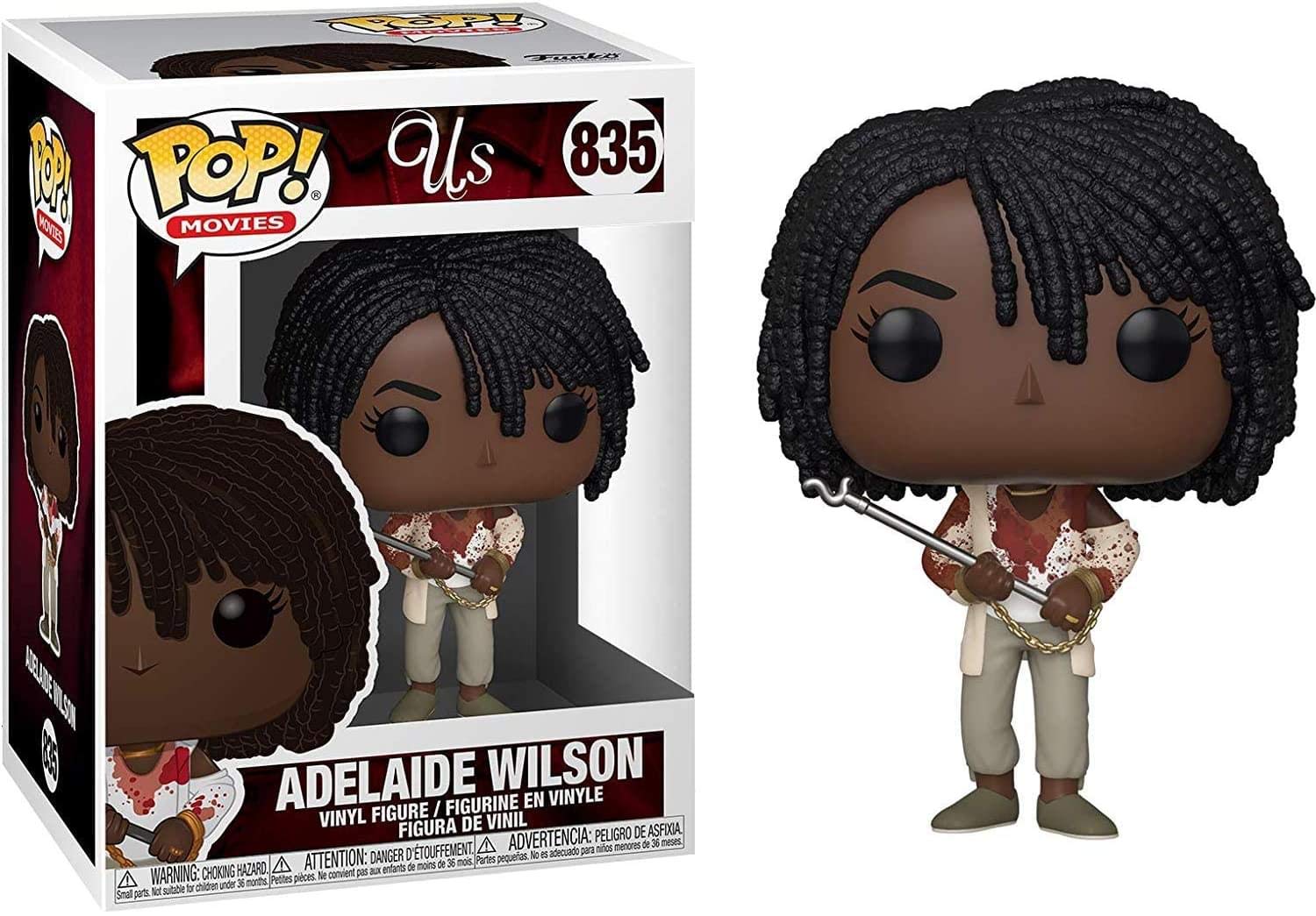 Funko Pop! Movies: Us - Adelaide with Chains & Fire Poker