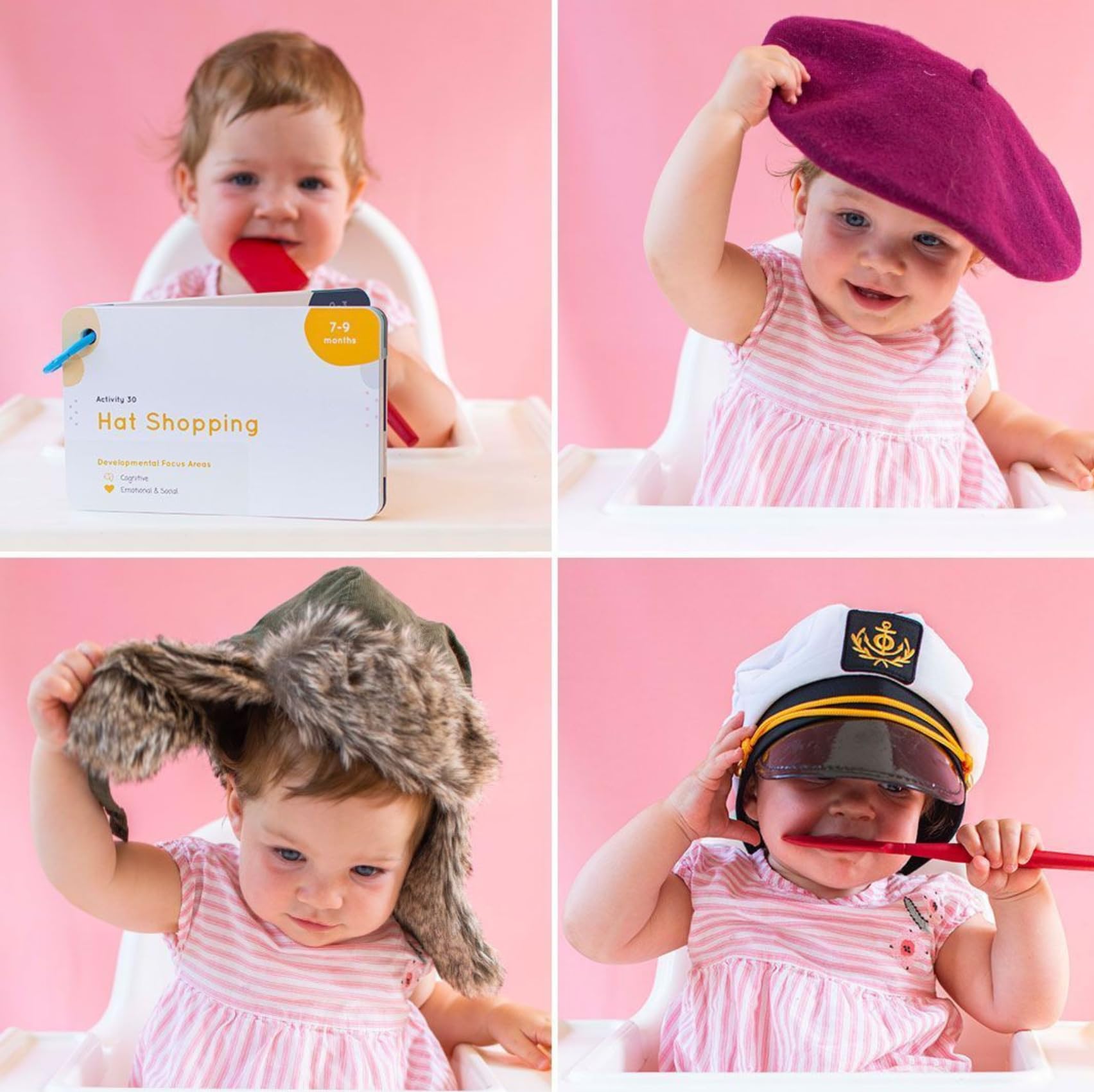 Curious Baby Activity Cards (Tiny Tot Edition)- 7-12 Months Developmentally Focused and Stimulating Playtime Ideas