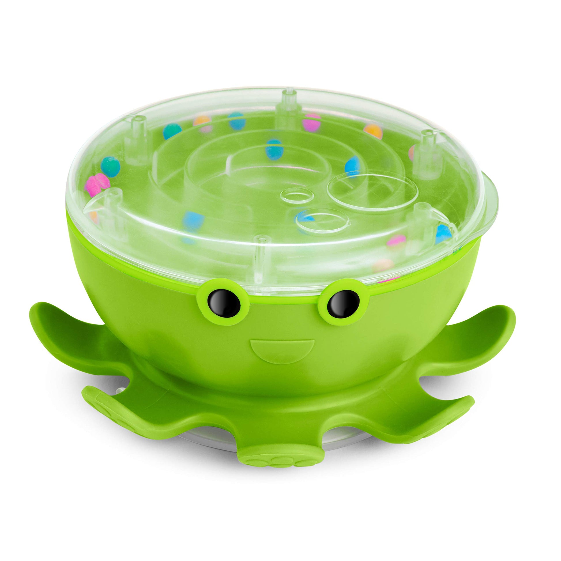 Munchkin® Octodrum™ 3-in-1 Musical Toddler Bath Toy (Drum, Tambourine and Maze), Green