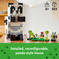 LEGO Minecraft The Panda Haven, Movable Toy House with Baby Pandas Animal Figures, Gaming Toys for Kids, Gift Idea for Boys and Girls Ages 8 Plus,