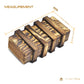 KAILIMENG Puzzle Box, Secret Magic Box with 2 Hidden Compartments Drawers for Coin Money - Brain Teaser Trick Box 3D Wooden Puzzle for Adults