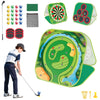 Kids Golf Chipping Game W/Clubs Golf Practice Toys for Toddlers Yard Games