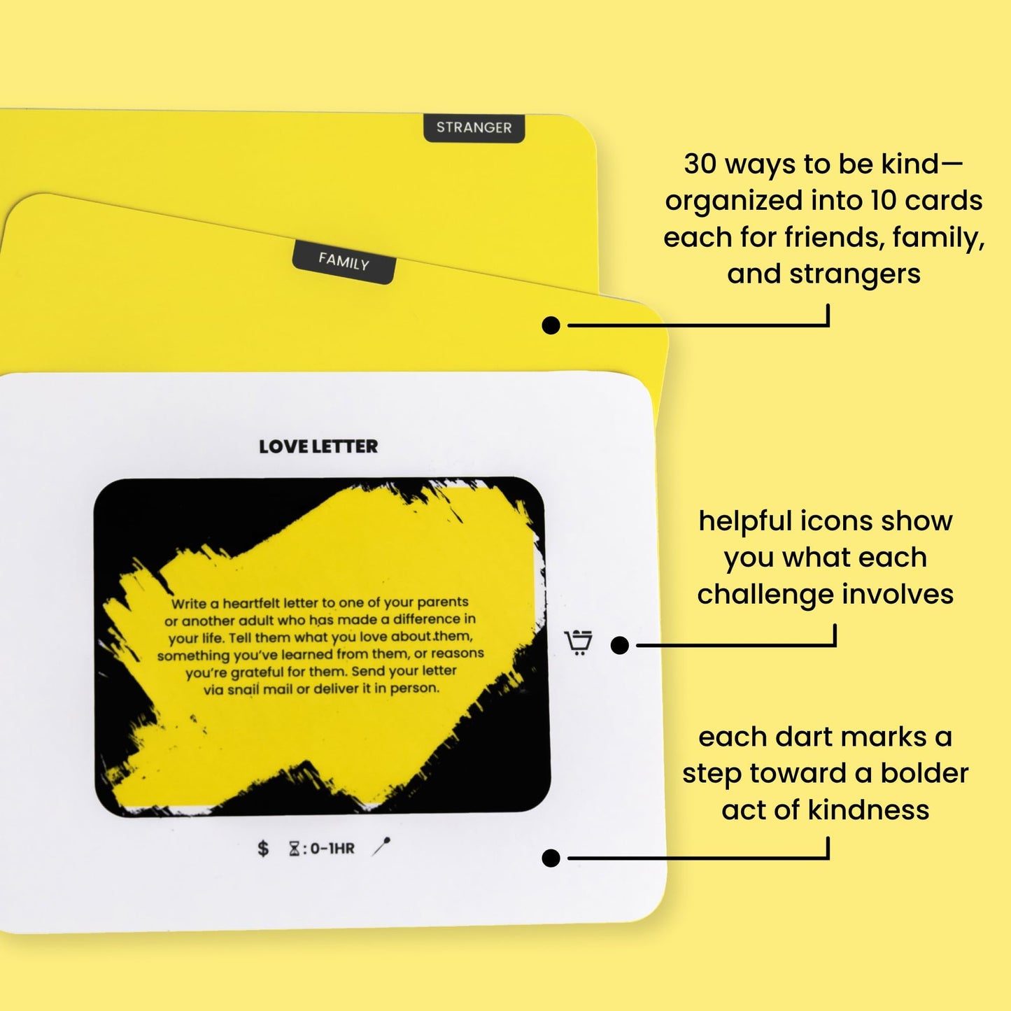 The Kindness Challenge - 30 Scratch-Off Acts of Kindness Cards | Fun & Meaningful Game for Families, Friends & Groups | Icebreaker & Team-Building