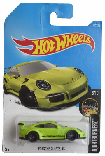 Hot Wheels Porsche 911 GT3 RS, Nightburnerz 6/10 ()