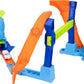 Hot Wheels Stunt Tracks Corkscrew Jump Champion & Toy Car