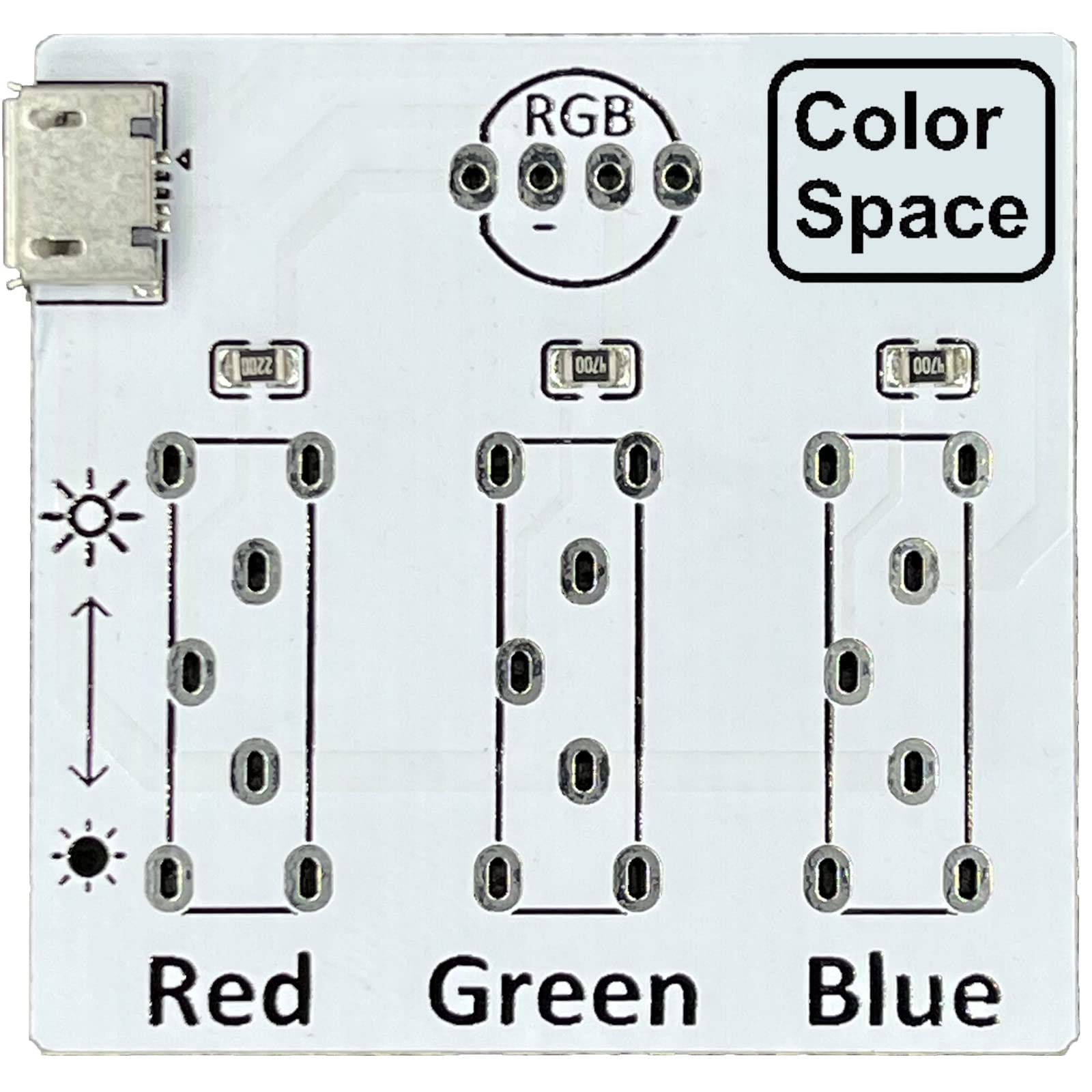 tingbowie DIY Soldering Practice Kit RGB Practice Learning Electronics Training Board