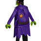 Disguise Lego Witch Deluxe Costume, Purple, Medium (7-8)