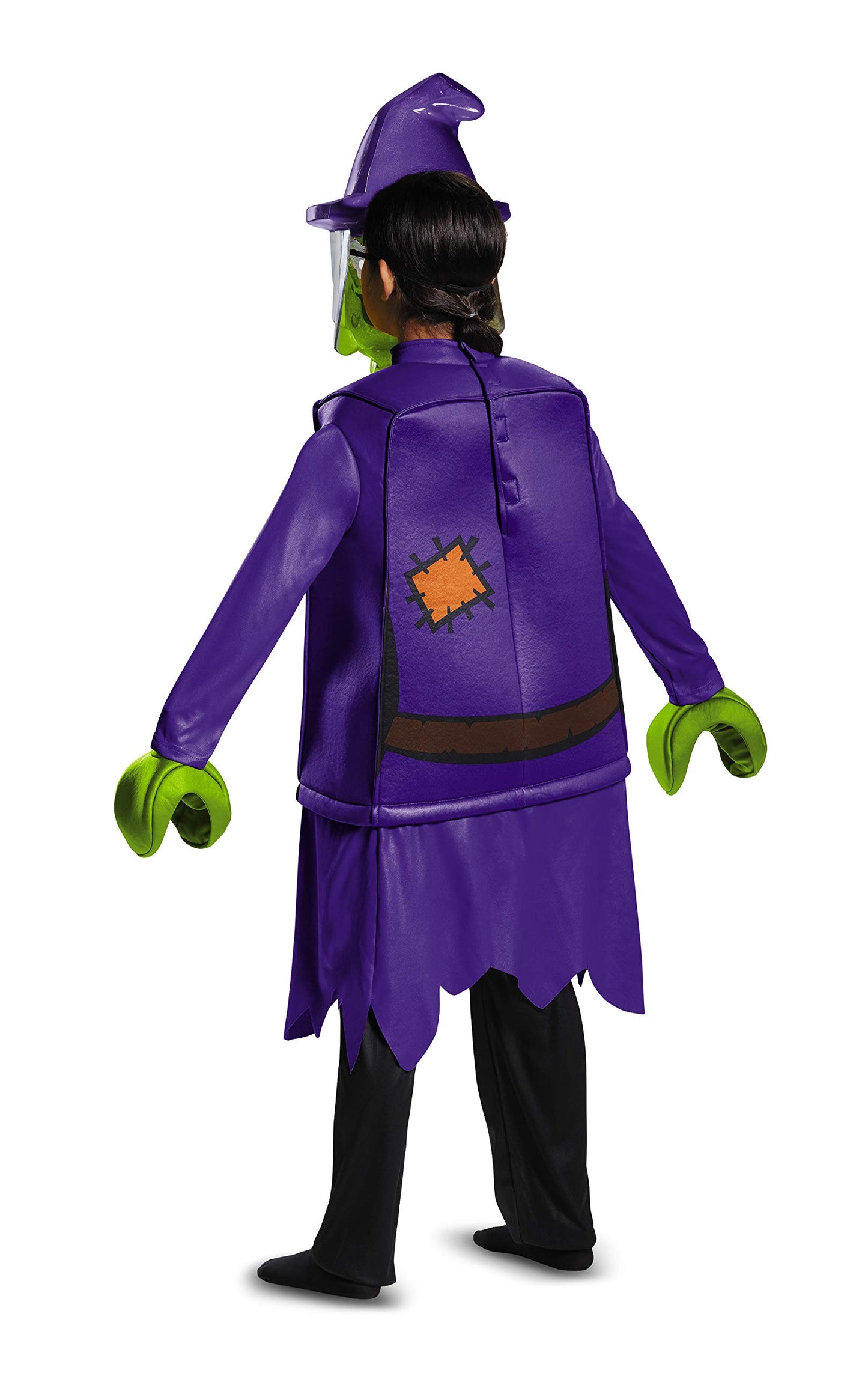 Disguise LEGO Witch Deluxe Costume, Purple, Small (4-6)