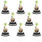 Big Dot of Happiness Let’s Roll - Sushi - Cone Happy Birthday Party Hats for Kids and Adults - Set of 8 (Standard Size)