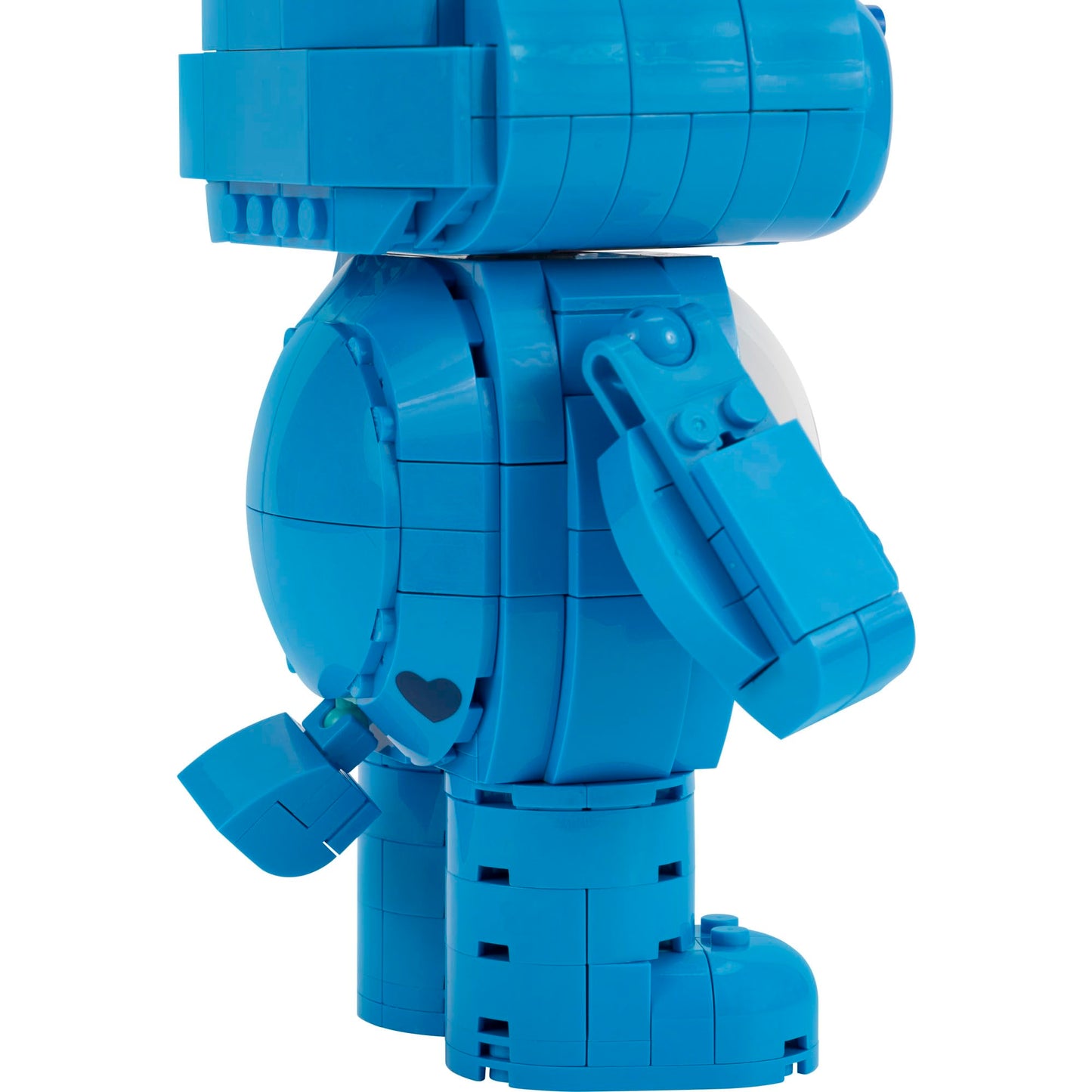 BLDR Care Bears Grumpy Bear Building Set - 7-Inch Buildable Articulated Figure with 419 Pieces, 0311