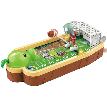 JHESAO Plants and Zombies Toys Action Figures PVZ Toys Set 1 2 Series Tabletop Rugby Slingshot Goalkeeping Parent Child Interaction Great Gifts
